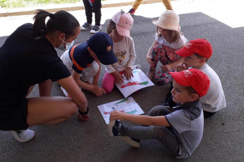Course d'orientation en maternelles